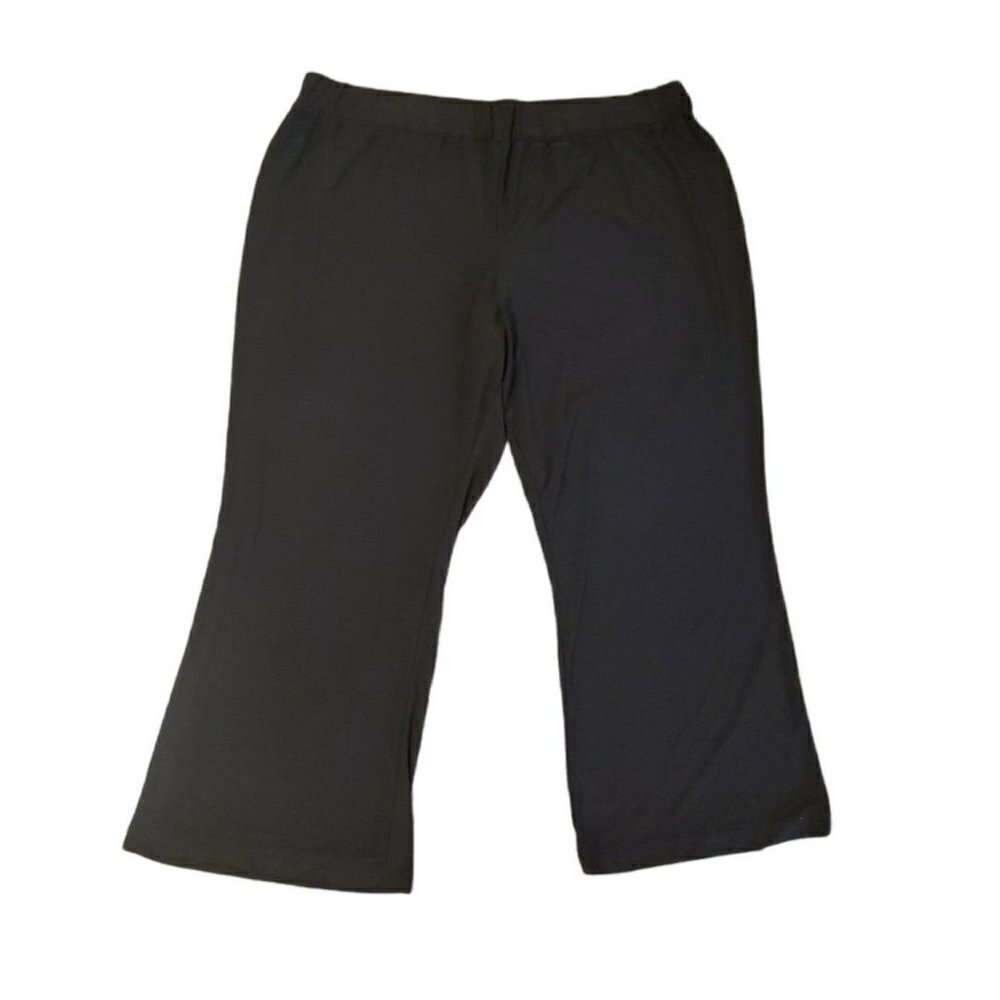 Plus size maternity black pants 3XL